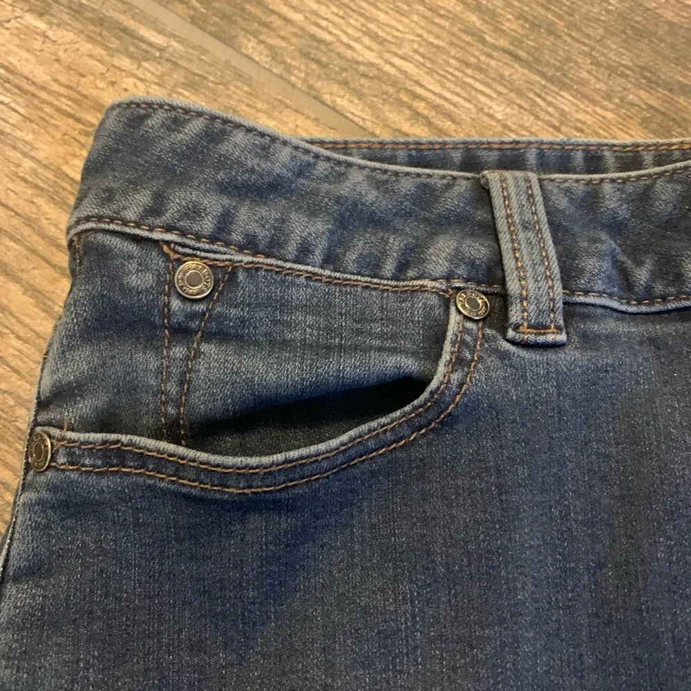 Talbots jean skirt